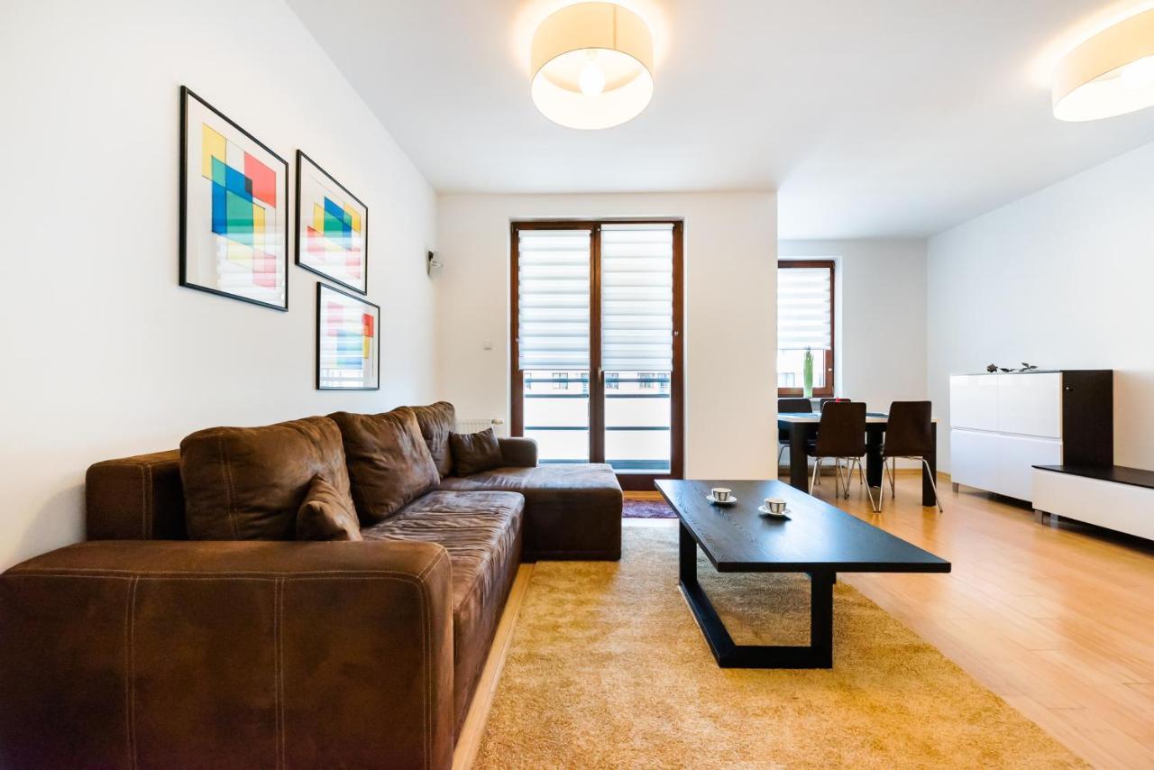 Mokotow Sunlight Apartment Warschau Exterior foto