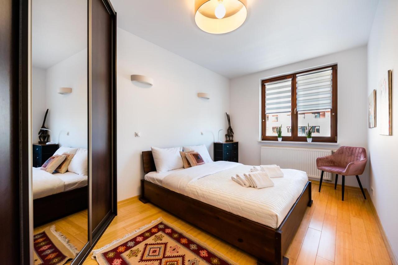 Mokotow Sunlight Apartment Warschau Exterior foto