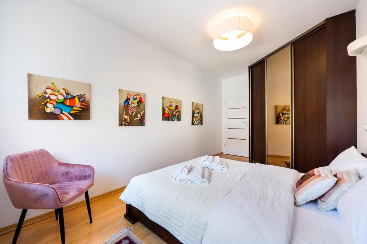 Mokotow Sunlight Apartment Warschau Exterior foto